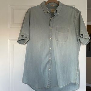 Men’s JCrew Jean Button Up